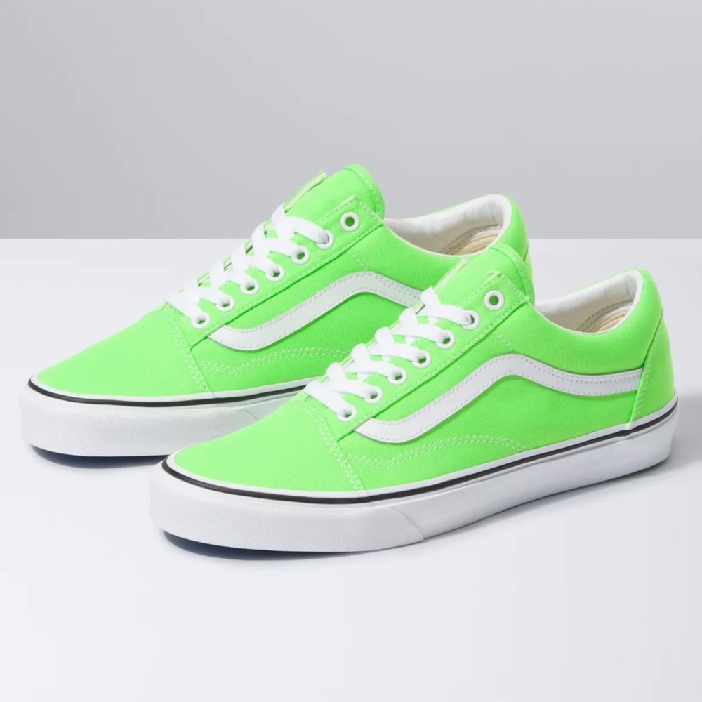 Neon Green Old Skool Vans